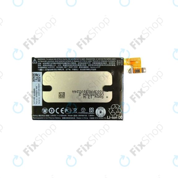 HTC One Mini 2 (M8MINI) - Baterija B0P6M100 Li-Ion 2100mAh - 35H00216-00M