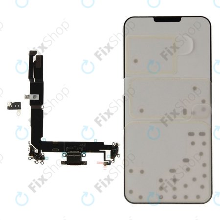 Konektor za punjenje + Flex kabel za iPhone 16 Plus | Black | 923-11092 | Genuine Apple