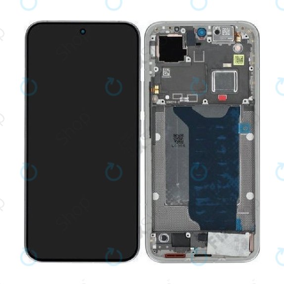 Zaslon za Xiaomi 15T Pro 5G, Gray, Dodirni ekran s okvirom, 5600050O12U00, Genuine Service Pack