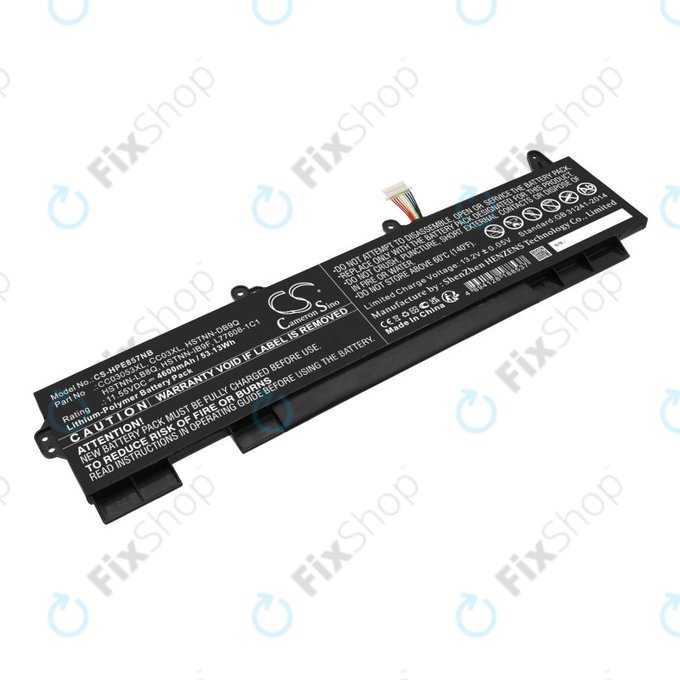 Baterija za HP ZBook Firefly 15 G7, G8, EliteBook 855 G7, G8, 850 G7, G8, 4600mAh, Li-Pol, 11.55V, CC03053XL, HQ