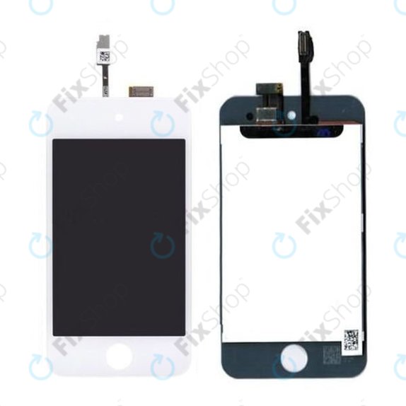 Apple iPod Touch (4. generacija) - LCD zaslon + zaslon osjetljiv na dodir + okvir (bijeli)