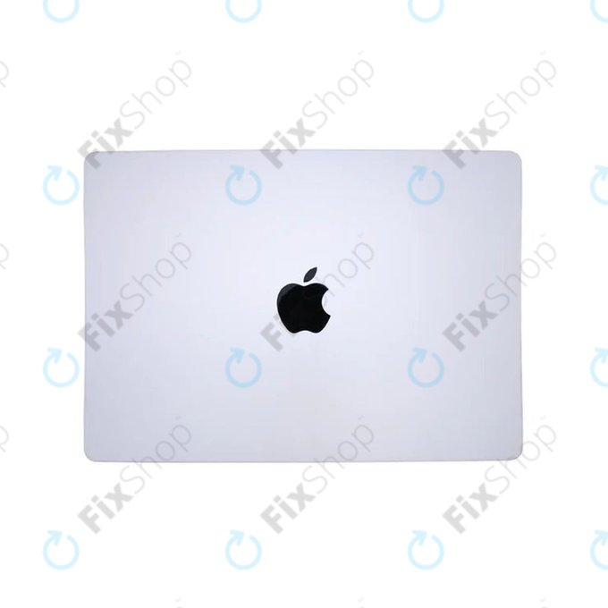 LCD zaslon za MacBook Pro 14", A3112, A3185 (2024), s prednjim staklom i pokrovom, Silver, 661-41792, Genuine Apple