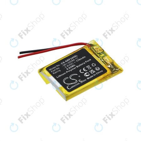 Baterija za Garmin Forerunner 245, Forerunner 245 Music, 170mAh, Li-Pol, 3.8V, 361-00086-11, HQ
