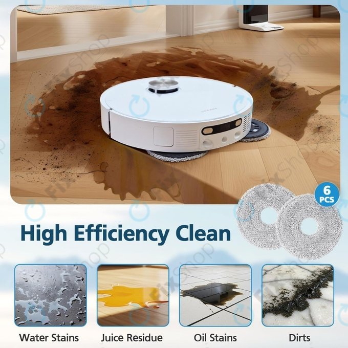 Xiaomi Dreame X40 Ultra, L40 Ultra, L10s Ultra, Pro Gen2, Mova E30 Ultra - Krpa za brisanje