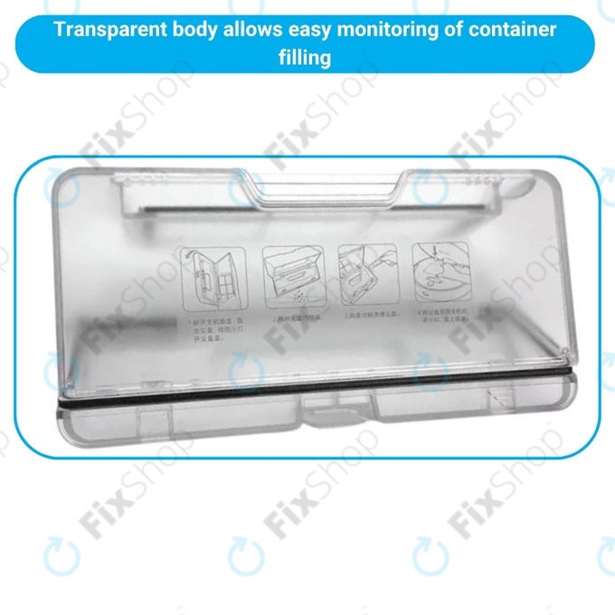 Xiaomi Mi Robot Vacuum Mop Pro (P), Viomi V2 Pro, V3, SE - Kanta za prašinu (prozirna)