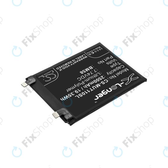 Baterija za  Xiaomi 11T Pro, 2500mAh, Li-Pol, 7.74 V, BM58, HQ