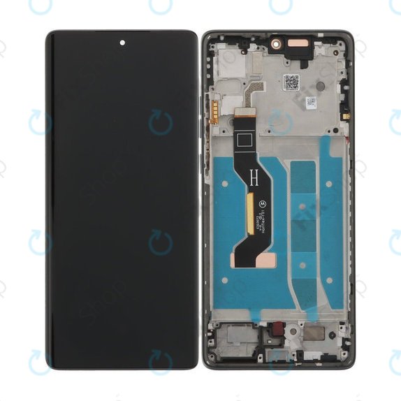 Motorola Moto G85 5G XT2427-3 - LCD zaslon + zaslon osjetljiv na dodir + okvir (Urban Grey) OLED