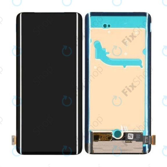 OnePlus 7 Pro - LCD zaslon + zaslon osjetljiv na dodir (crni) OLED