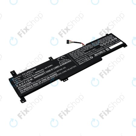 Baterija za Lenovo IdeaPad 3-series, 3950mAh, Li-Pol, 11.4V, L20M3PF0, HQ