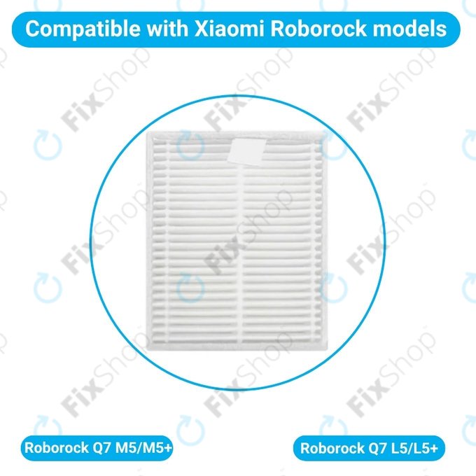 Filter za prašinu, 2 kom za Xiaomi Roborock Q7 M5, Q7 M5+, Q7 L5, Q7 L5+