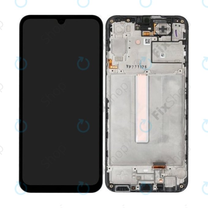 Samsung Galaxy A25 A256B - LCD zaslon + zaslon osjetljiv na dodir + okvir (Black) - GH82-33214A Genuine Service Pack