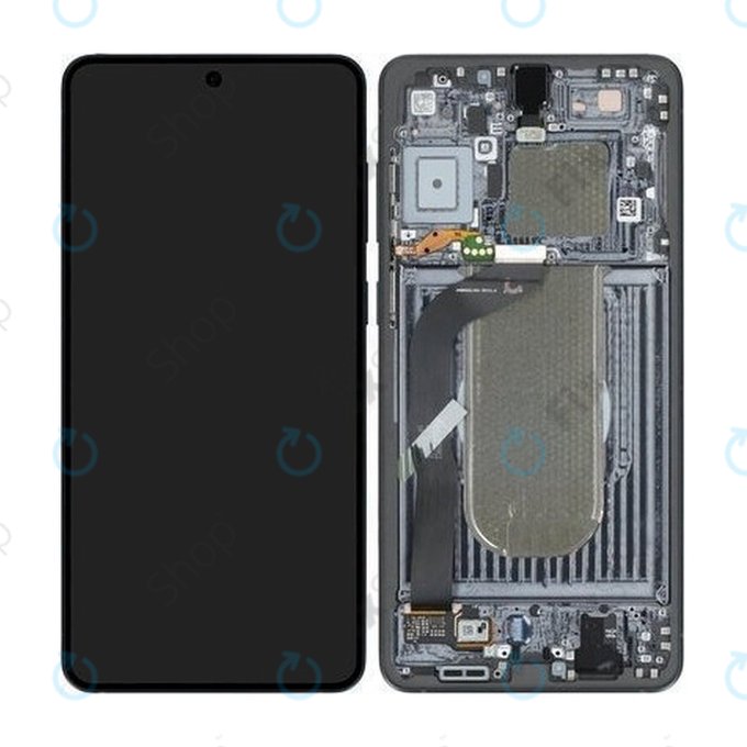 Samsung Galaxy S25 Edge - LCD zaslon + zaslon osjetljiv na dodir + okvir (Titanium Jetblack) - GH82-37224C Genuine Service Pack
