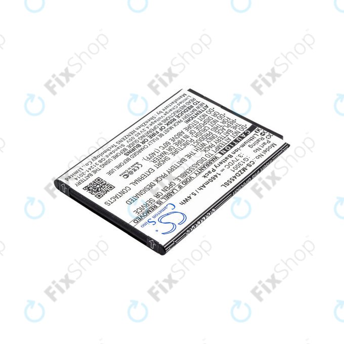 Baterija za Navon Mizu D455, 1460mAh, Li-Ion, 3.7V, G13001, HQ