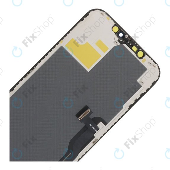 Zaslon Soft OLED za iPhone 12 Pro Max - Dodirno staklo + Okvir, DIAGNOSTIC