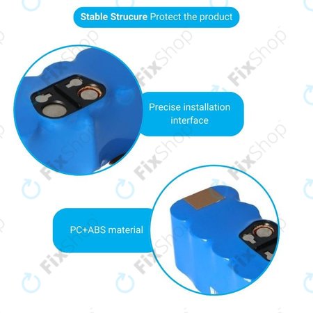 iRobot Roomba 500, 600, 700, 800, 900-series, R3, Scooba 450, Vileda 137173 - Baterija 11702, GD-Roomba-500, VAC-500NMH-33 Ni-MH 14.4V 4000mAh