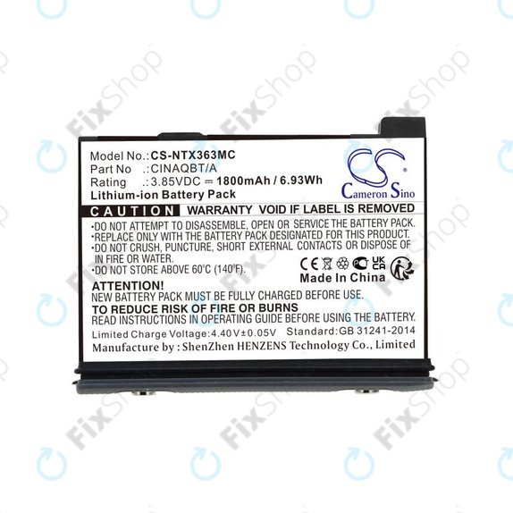 Baterija za Insta360 One X3, 1800mAh, Li-Ion, 3.85V, CINAQBT/A, HQ