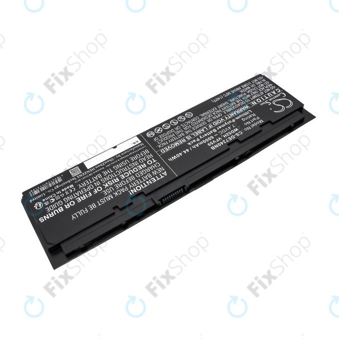 Baterija za Dell Latitude E7240, 7250, 12, 6000mAh, Li-Pol, 7.4V, VFV59, HQ