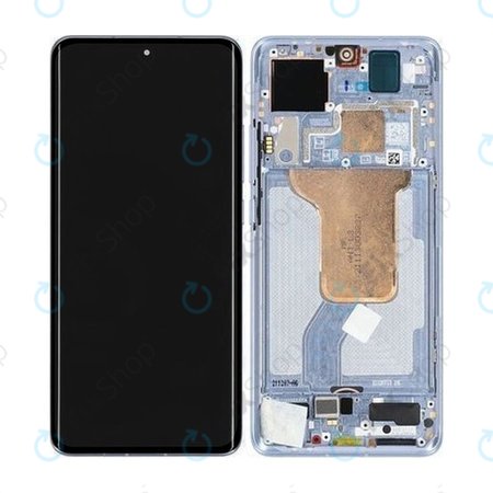 Xiaomi 12, 12X - LCD zaslon + zaslon osjetljiv na dodir + okvir (plavi) - 5600040L3A00 Originalni servisni paket