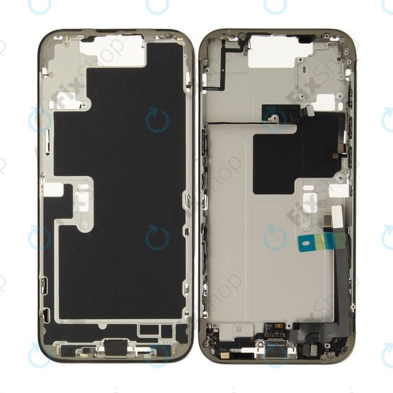 Srednji okvir s baterijom za iPhone 16 Pro Max | Natural Titanium | ZD076-00696 | Genuine Apple