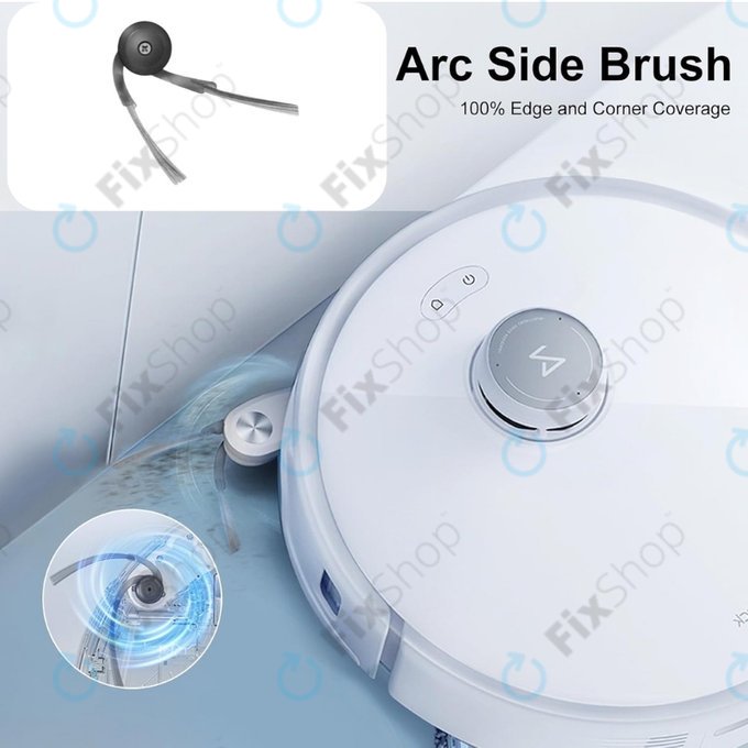 Xiaomi Roborock Qrevo Curv, Qrevo Edge, Saros 10, Saros 10R, QV 35A - Bočna četka