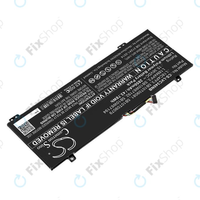 Baterija za Lenovo Ideapad C340, Ideapad Flex, 2850mAh, Li-Pol, 15.36V, L18C4PF3, HQ