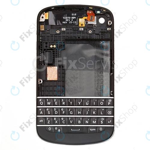Blackberry Q10 - LCD zaslon + zaslon osjetljiv na dodir + okvir (White) TFT