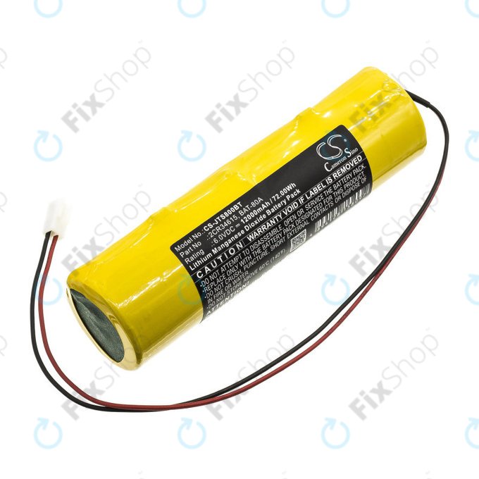 Baterija za Jablotron JA80A, 12000mAh, Li-MnO2, 6V, 2CR34615, HQ