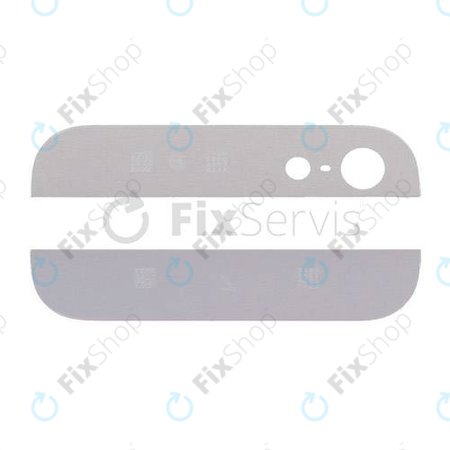 Apple iPhone 5 - Stražnje staklene trake (bijele)