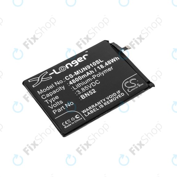 Xiaomi Redmi Note 9 Pro - Baterija BN52 4800mAh HQ