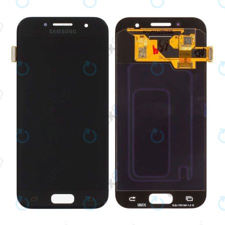 Samsung Galaxy A3 A320F (2017) - LCD zaslon + zaslon osjetljiv na dodir (crno nebo) - GH97-19732A, GH97-19753A Originalni servisni paket
