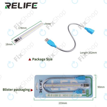 Relife RL-805 - USB Mini LED svjetiljka