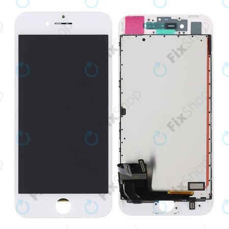 Apple iPhone 8, SE (2020), SE (2022) - LCD zaslon + zaslon osjetljiv na dodir + okvir (bijeli) Refurbished