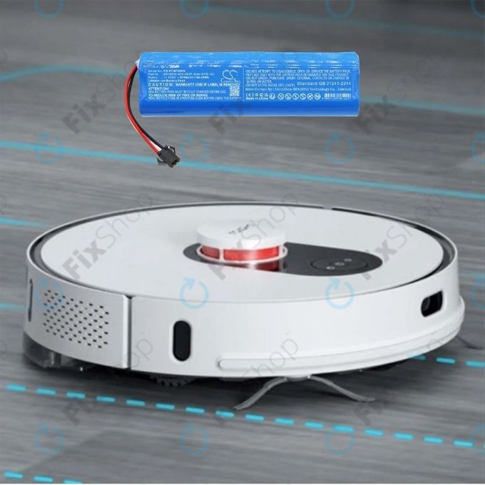 Xiaomi Roidmi EVE Plus, Viomi, Lydsto, Proscenic, Tefal - Baterija NR18650 M26-4S2P, SUN-INTE-181, H18650CH-4S2P Li-Ion 14.4V 6700mAh HQ