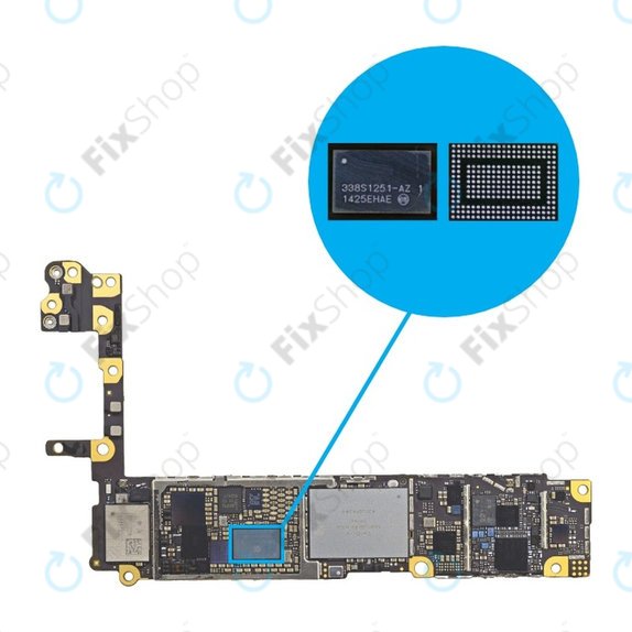Apple iPhone 6, 6 Plus - AZ upravljanje napajanjem IC 338S1251
