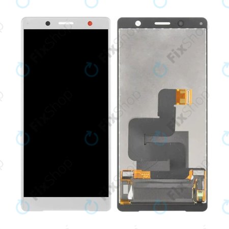 Sony Xperia XZ2 Compact - LCD zaslon + zaslon osjetljiv na dodir (Silver) TFT