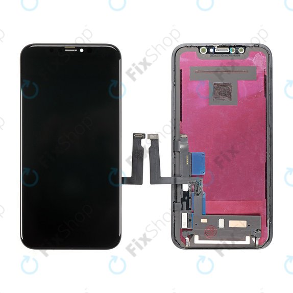 Zaslon In-Cell za iPhone XR, Dodirni ekran s okvirom, FixPremium