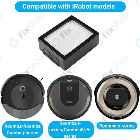 iRobot Roomba e-series, i-series, j-series - HEPA filter (3 kom.)