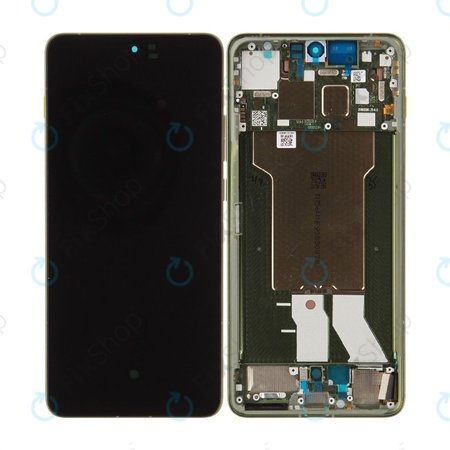 Zaslon za Motorola Edge 70, Zaslon osjetljiv na dodir s okvirom, Bronze Green, 5D68C31543, Genuine Service Pack