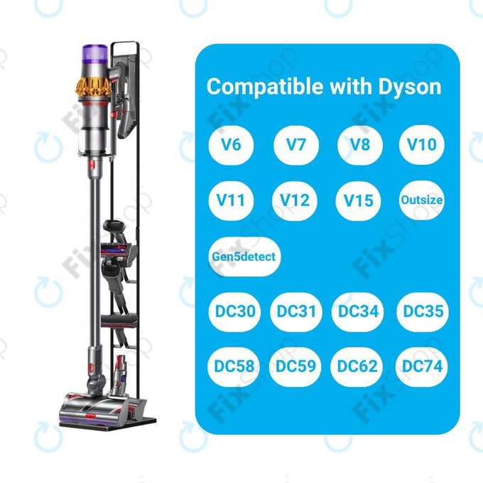 Dyson V-series, Outsize, Gen5detect, DC-series - Stalak