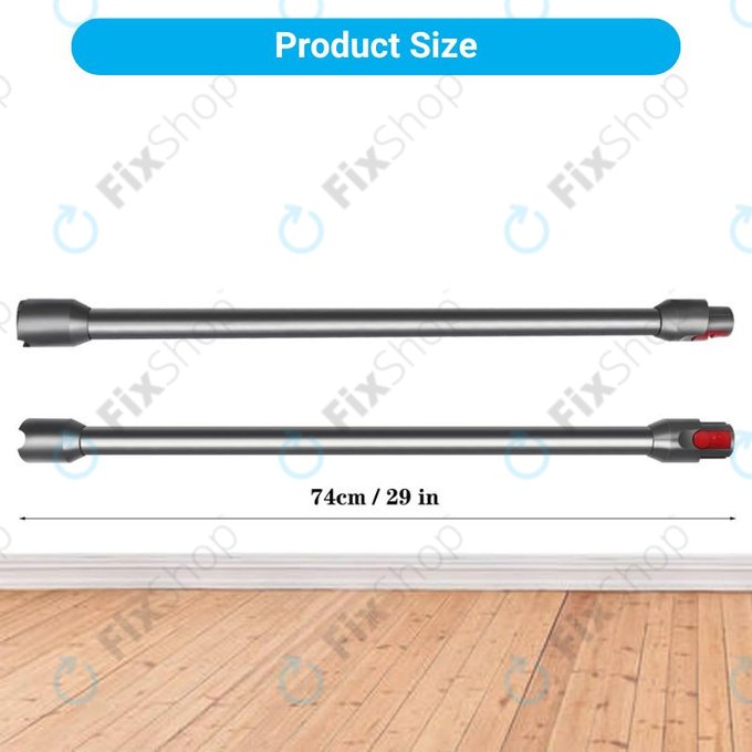 Dyson V12 - Usisna cijev (Srebro)