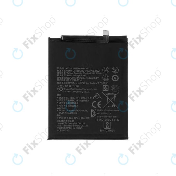 Huawei Mate 10 Lite, Honor 7X, Nova 2 Plus, P Smart Plus (Nova 3i), P30 Lite, P30 Lite 2020 - Baterija HB356687ECW 3240mAh