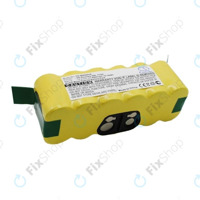 iRobot Roomba 500, 600, 700, 800, 900-series, R3, Scooba 450, Vileda 137173 - Baterija 11702, GD-Roomba-500, VAC-500NMH-33 4000mAh HQ