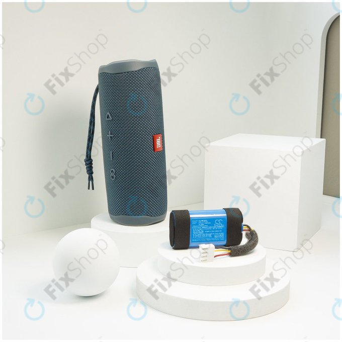 Baterija za JBL Flip 6, 6800mAh, Li-Ion, 3.7V, GSP-1S2P-F6D, HQ