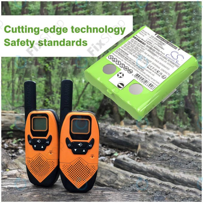 Baterija za Detewe Outdoor Pmr a Simvalley, 700mAh, Ni-MH, 4.8V, MT700D03XXC, HQ