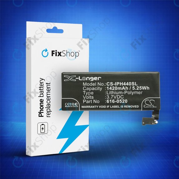 Apple iPhone 4 - Baterija 616-0520 1420mAh HQ