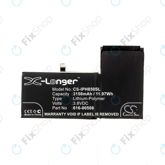 Apple iPhone XS Max - Baterija 616-00506 3150mAh HQ