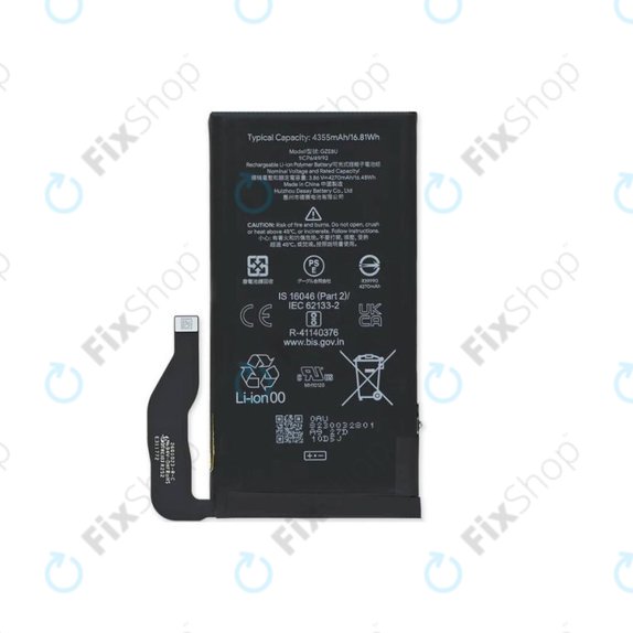 Google Pixel 7 GVU6C GQML3 - Baterija GZE8U 4355mAh - G949-00338-01 Originalni servisni paket