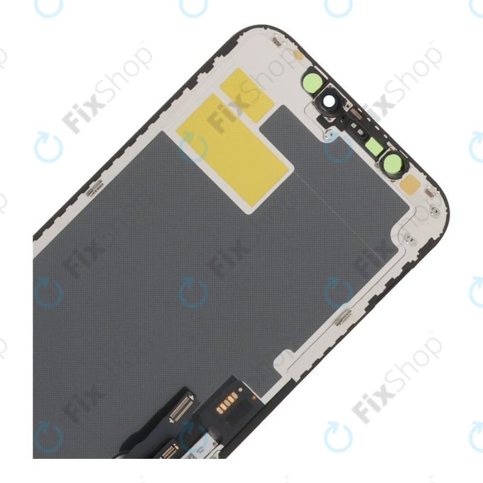 Zaslon Soft OLED za iPhone 12, 12 Pro - Dodirno staklo + Okvir, DIAGNOSTIC