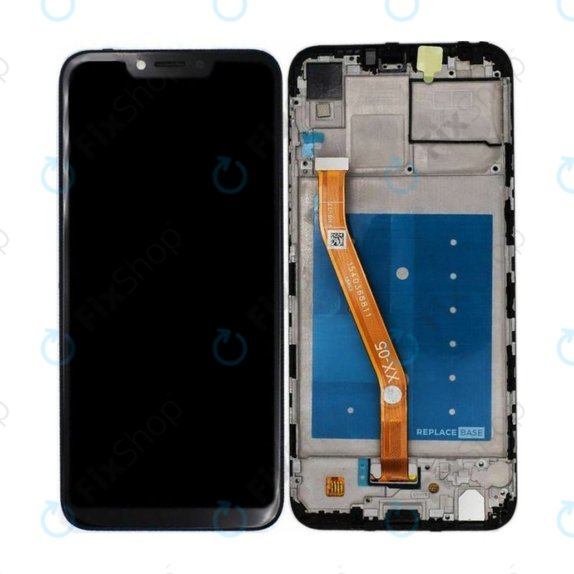 Huawei Honor Play COR-L29 - LCD zaslon + zaslon osjetljiv na dodir + okvir (Black) TFT