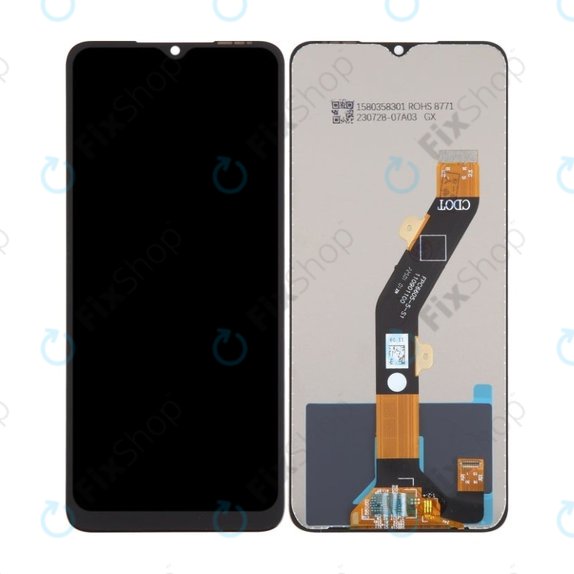 Infinix Smart 7 HD X6516 - LCD zaslon + zaslon osjetljiv na dodir TFT
